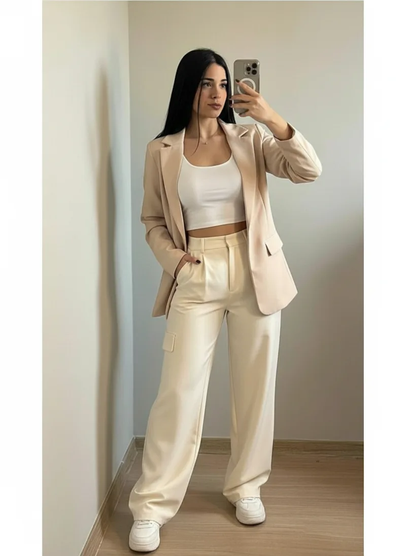 Look escritório feminino gerado pelo LOOKBY